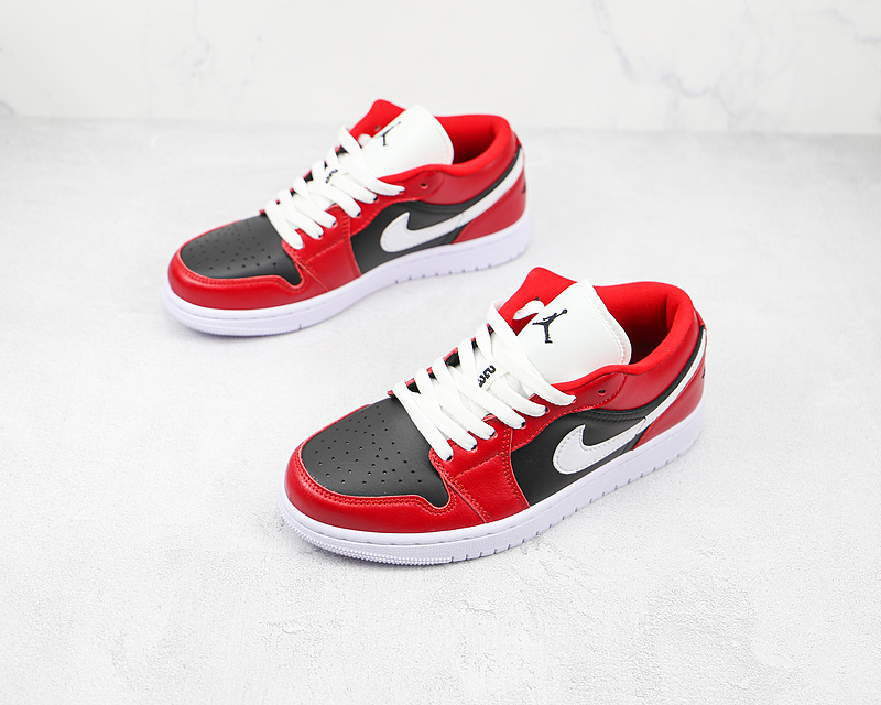 Air Jordan 1 Low Chicago Flip Gym Red/White/Black 9