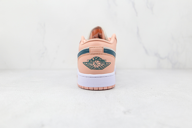 Air Jordan 1 Low Arctic Pink/Grey/Green 11