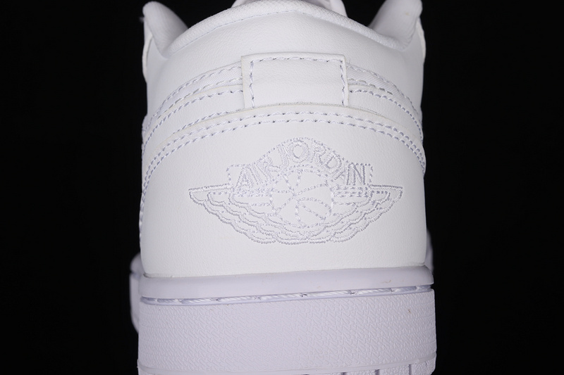 Air Jordan 1 Low Breathe White/White/White 13