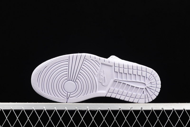 Air Jordan 1 Low Breathe White/White/White 19