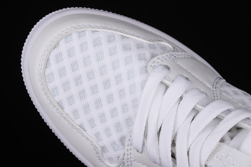 Air Jordan 1 Low Breathe White/White/White 21