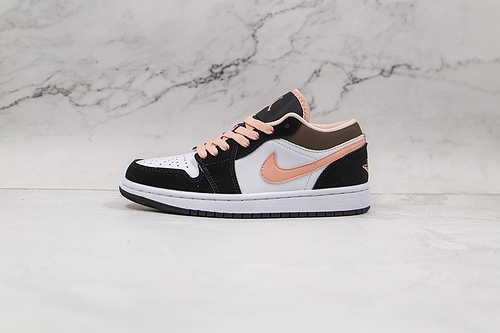 Air Jordan 1 Mid Se Peach Mocha White/Apricot/Agate/Black 13