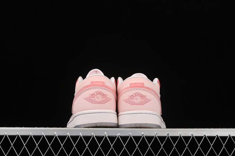 Air Jordan 1 Low Equality Valentines Light Pink/White 13