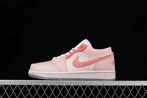 Air Jordan 1 Low Equality Valentines Light Pink/White 17