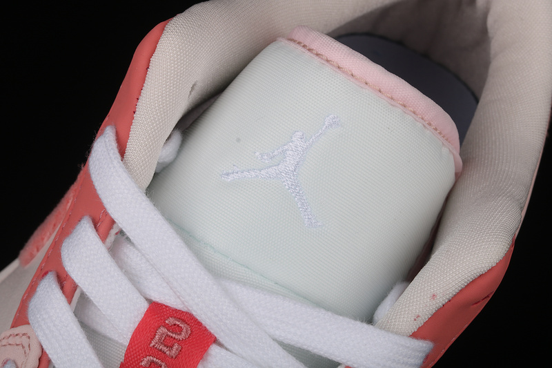 Air Jordan 1 Low Equality Valentines Light Pink/White 29