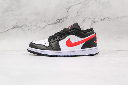 Air Jordan 1 Low Black/Siren Red/White 13