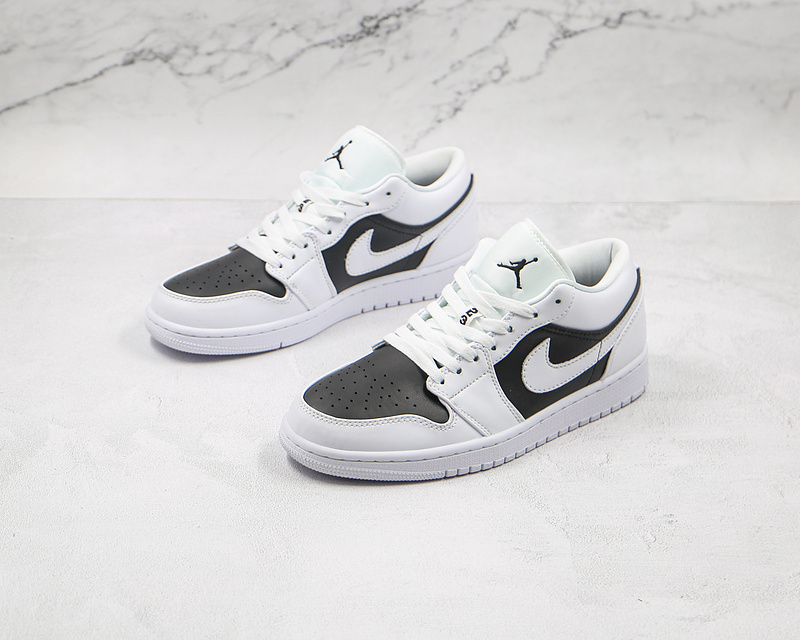 Air Jordan 1 Low Panda White/White/Black 5