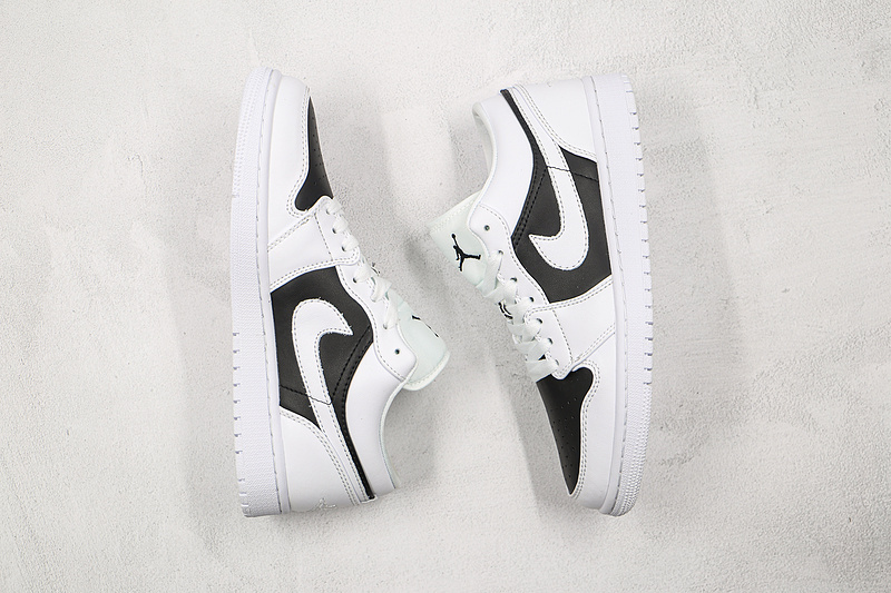 Air Jordan 1 Low Panda White/White/Black 9