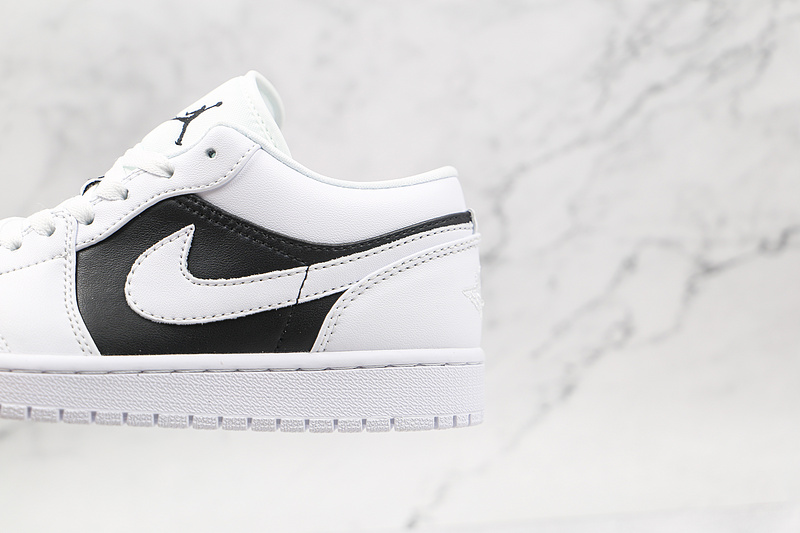 Air Jordan 1 Low Panda White/White/Black 15