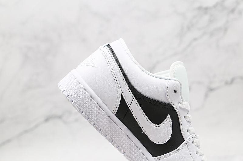 Air Jordan 1 Low Panda White/White/Black 19