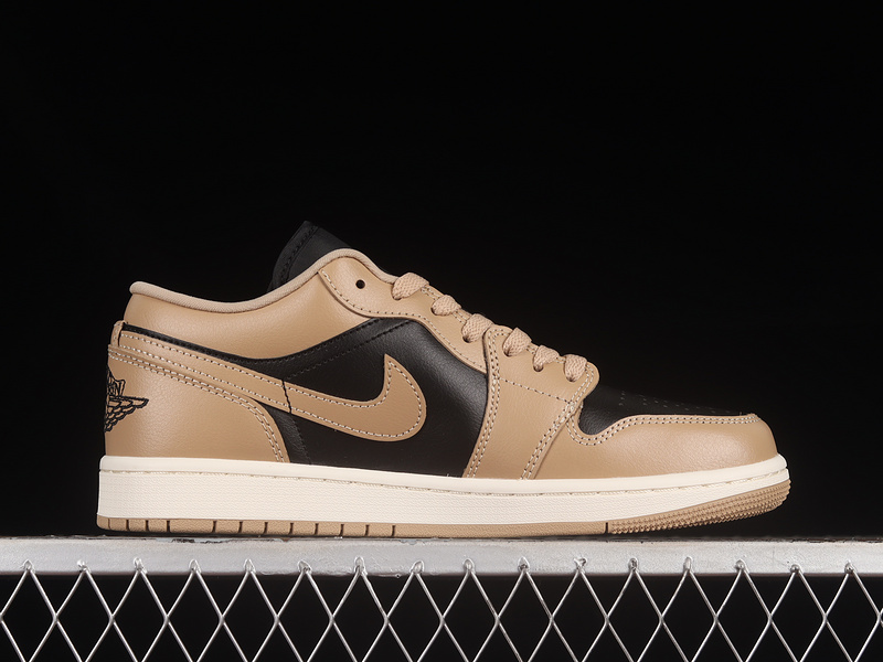 Air Jordan 1 Low Desert/Black/Sail 3