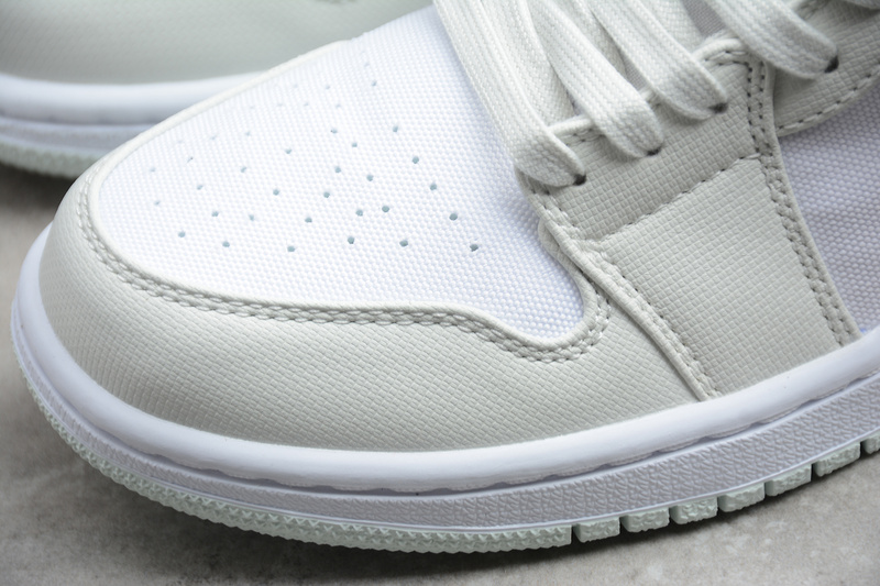 Air Jordan 1 Low White/Spruce Aura-Spruce Aura 5