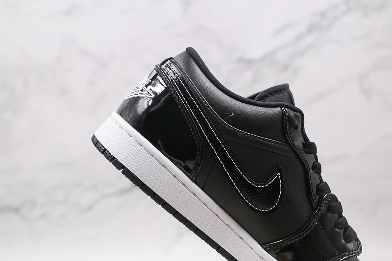 Air Jordan 1 Low All Star 2021 Black/Black/White 15