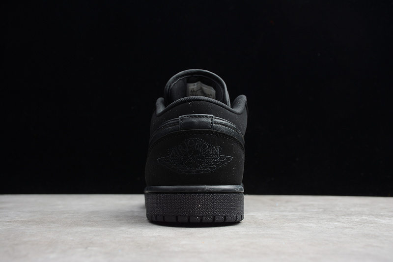 Gz Air Jordan 1 Retro Low Black/Black/Black 21