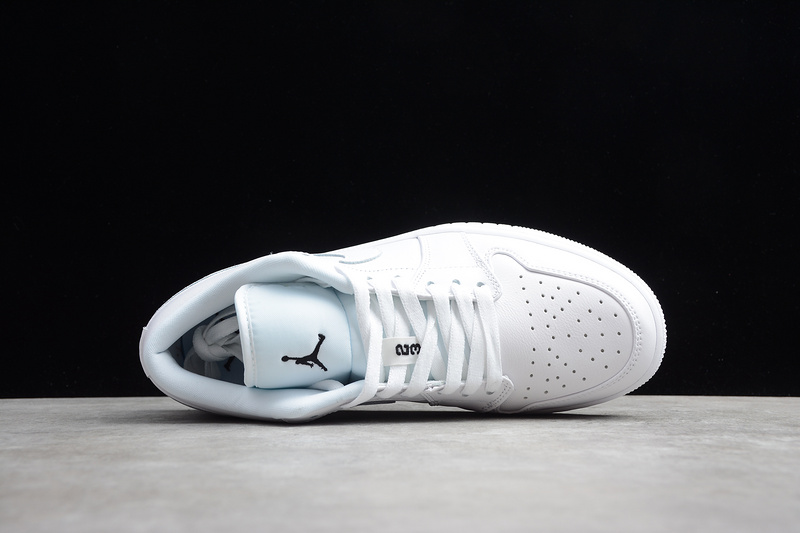 Gz Air Jordan 1 Low Gs White/Black 19