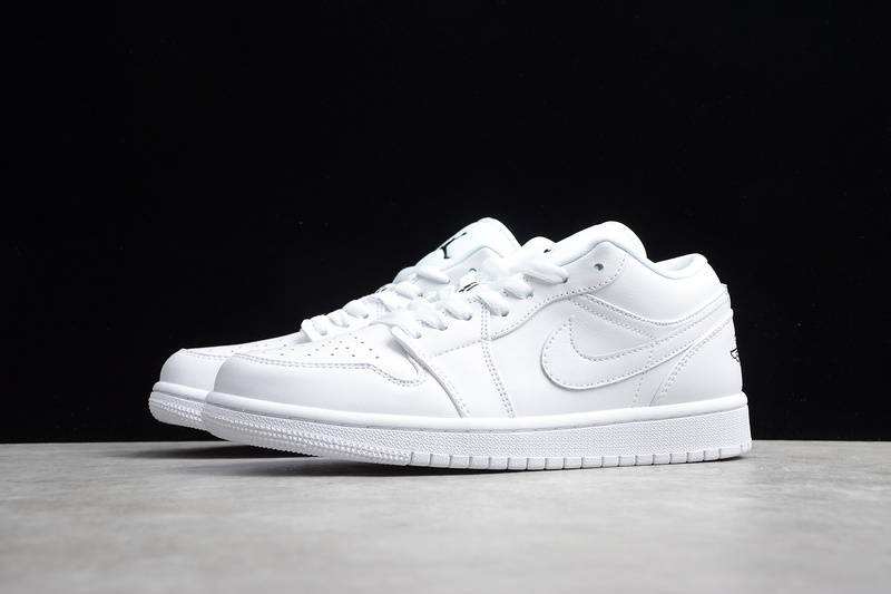 Gz Air Jordan 1 Low Gs White/Black 25