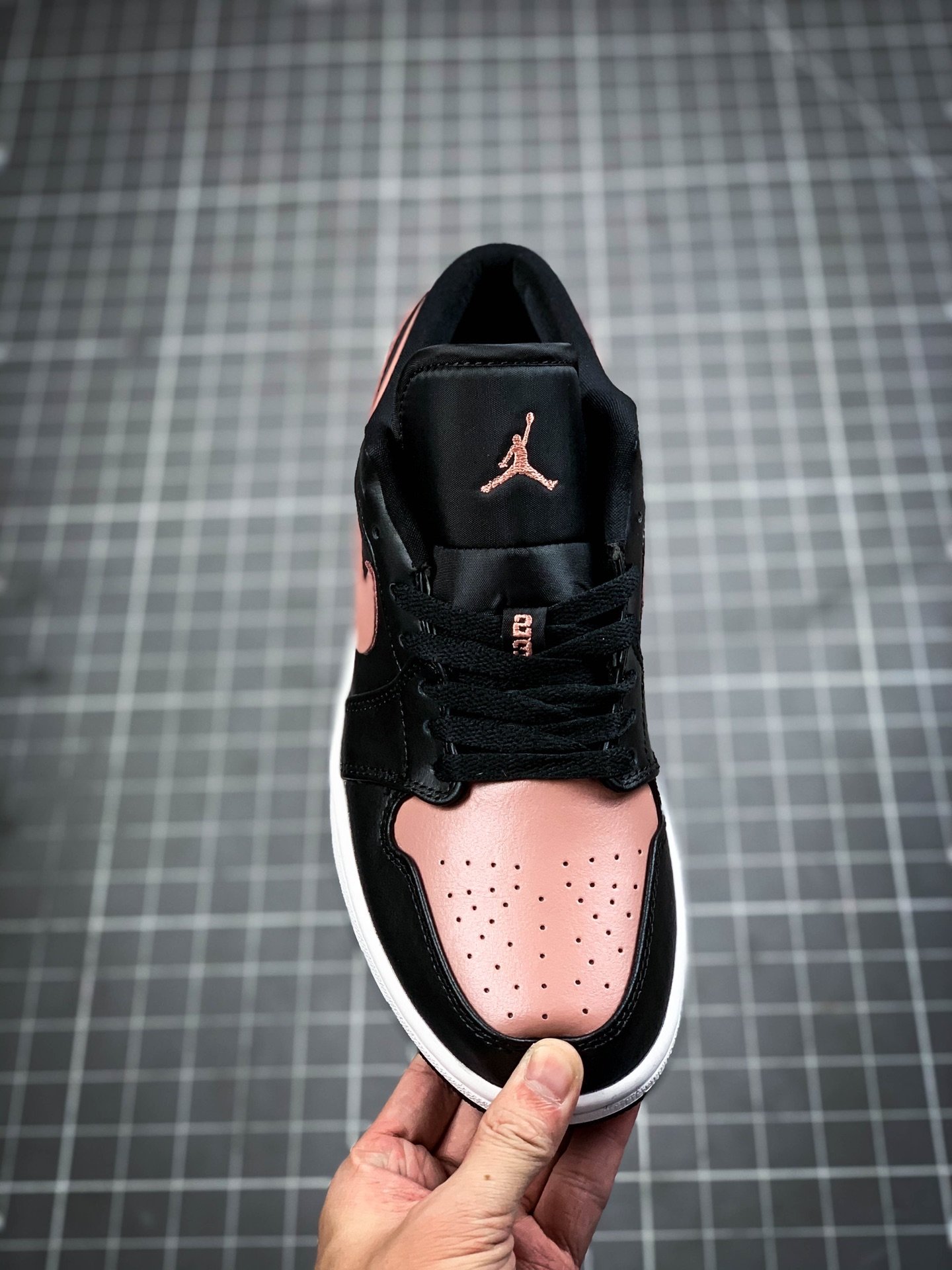 Air Jordan 1 Low Black/Crimson Tint 3