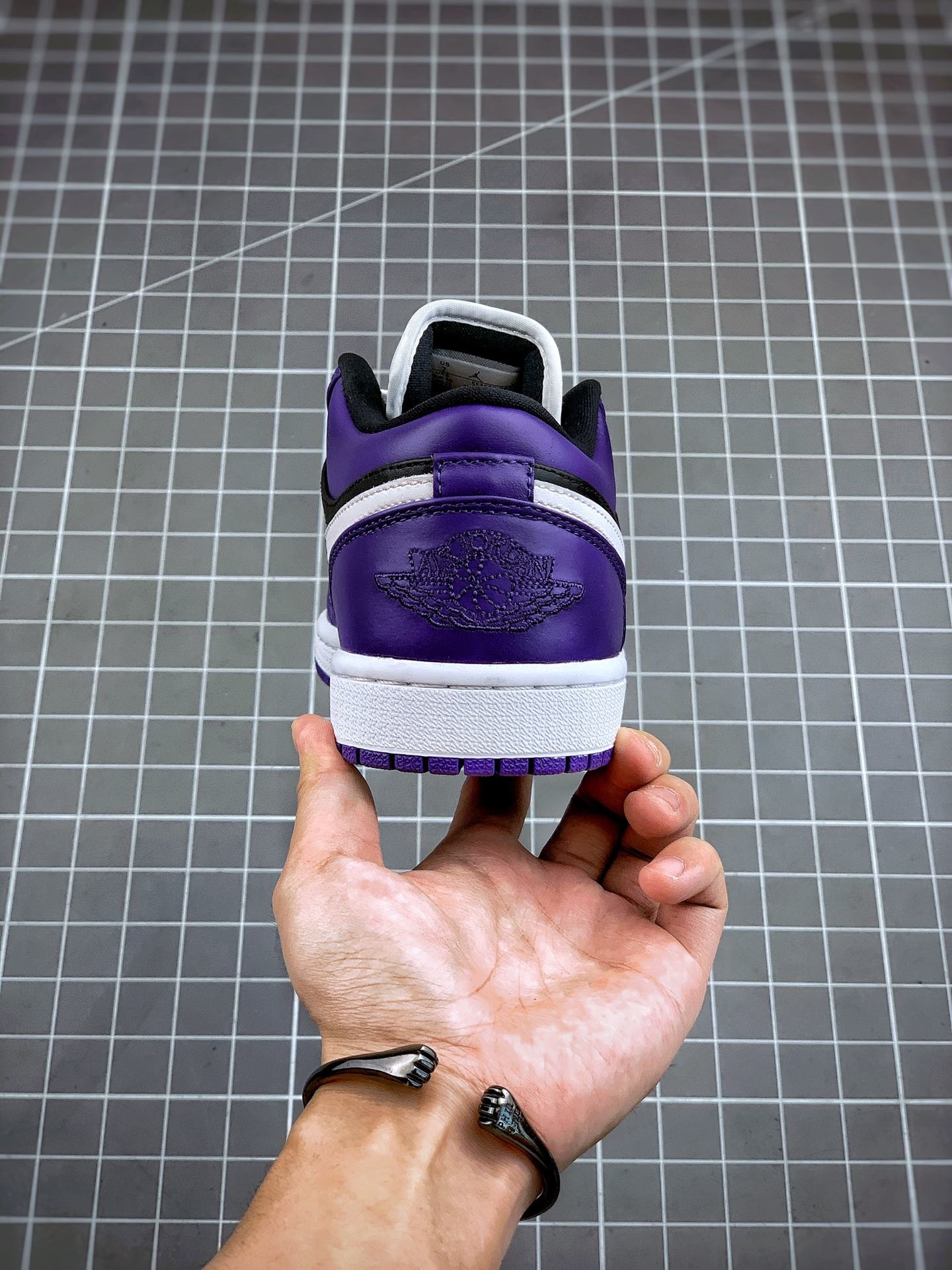 Air Jordan 1 Low Court Purple/Black 13