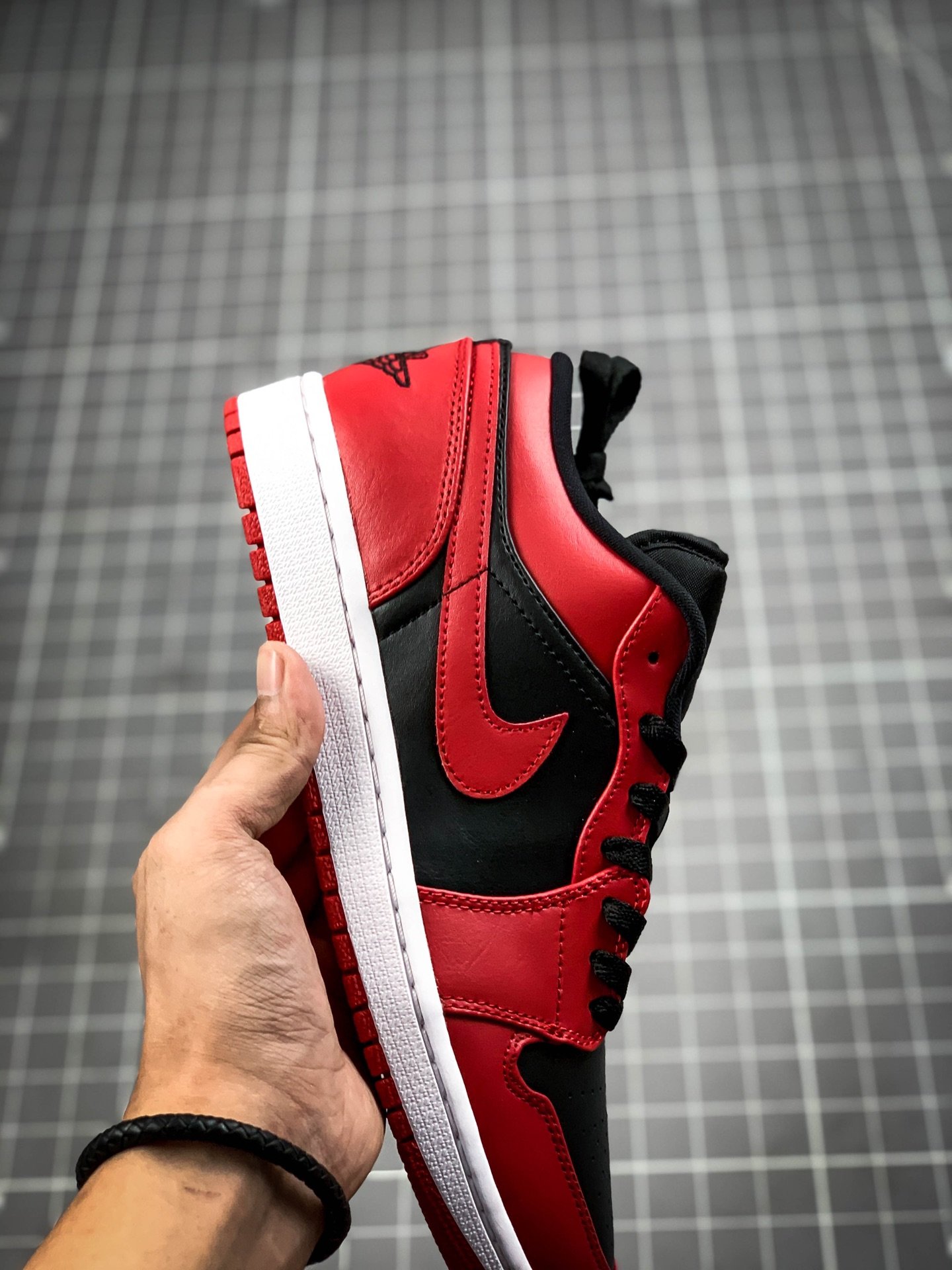 Air Jordan 1 Low Varsity Red/Summit White-Black 13