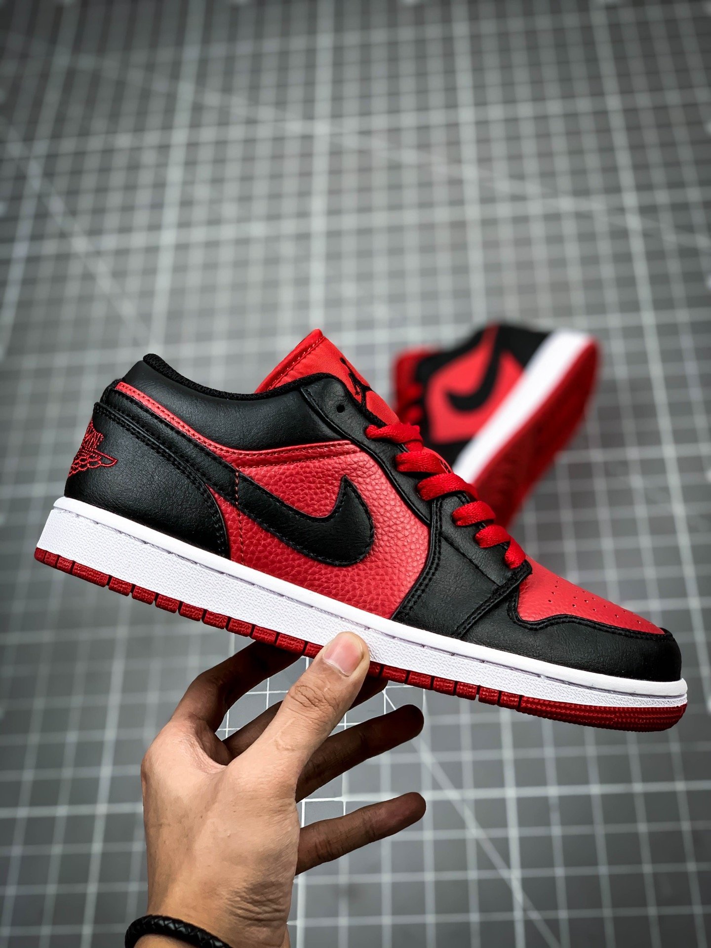 Air Jordan 1 Low Gym Red/Black 15