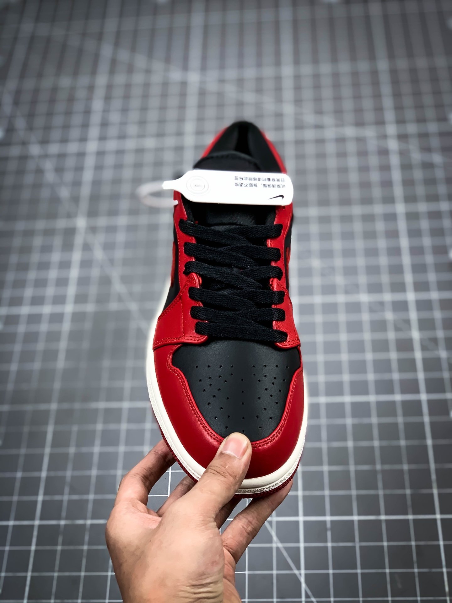 Air Jordan 1 Low Gym Red/Black-White 3