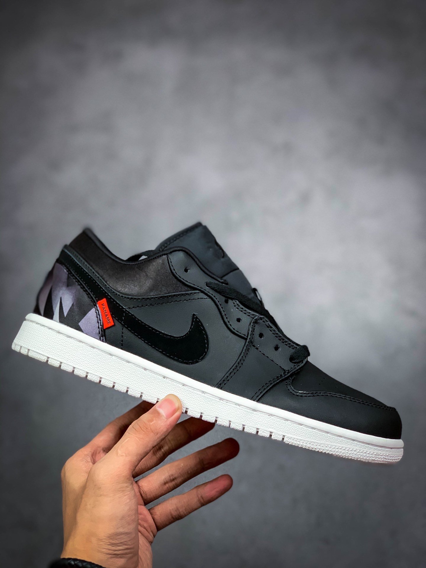 Air Jordan 1 Low Psg Paris Saint-Germain Black/White 3