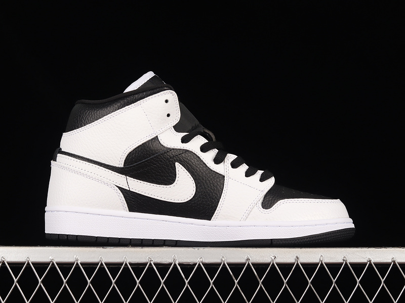 Air Jordan 1 Mid Se Homage White/Black/White 21