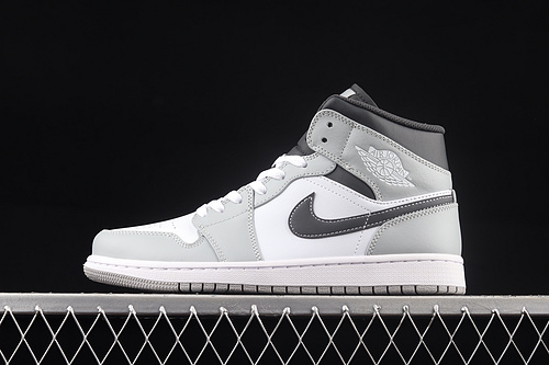 Air Jordan 1 Mid Light Smoke Grey/White/Anthracite 15