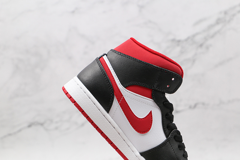 Air Jordan 1 Mid Metallic Red White/Gym Red/Black 19