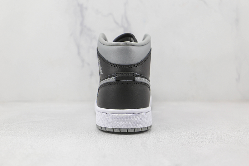 Air Jordan 1 Mid Shadow Black/Particle Grey/White 11