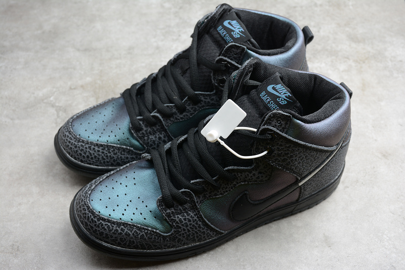 St Sb Dunk High Black Sheep Hornet Black/Blue-Black 15