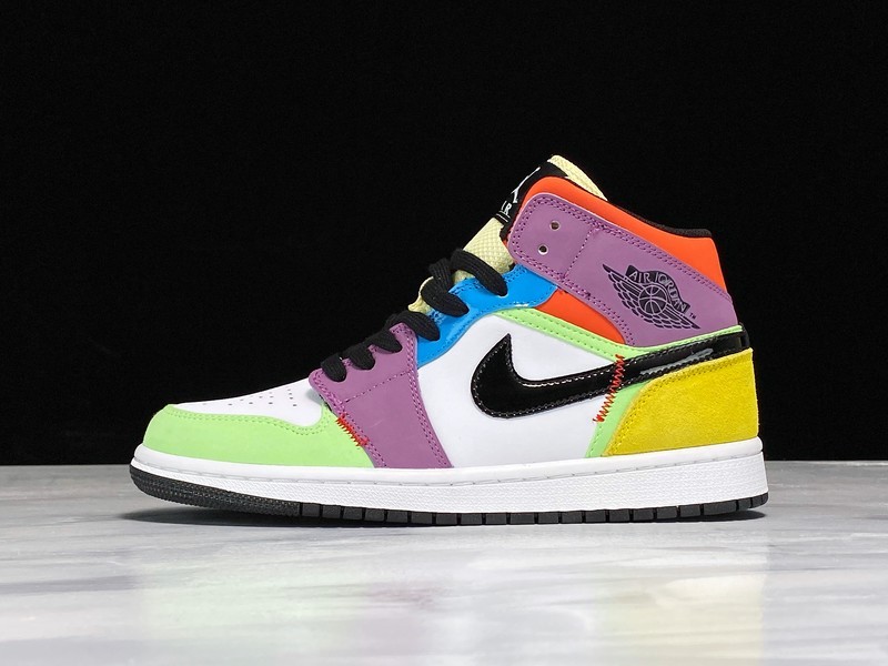 Air Jordan 1 Mid Se Lightbulb Multi-Color 3