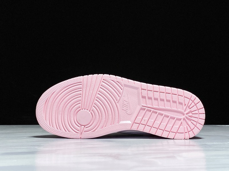 Air Jordan 1 Mid Digital Pink/White-Pink Foam-Sail 19