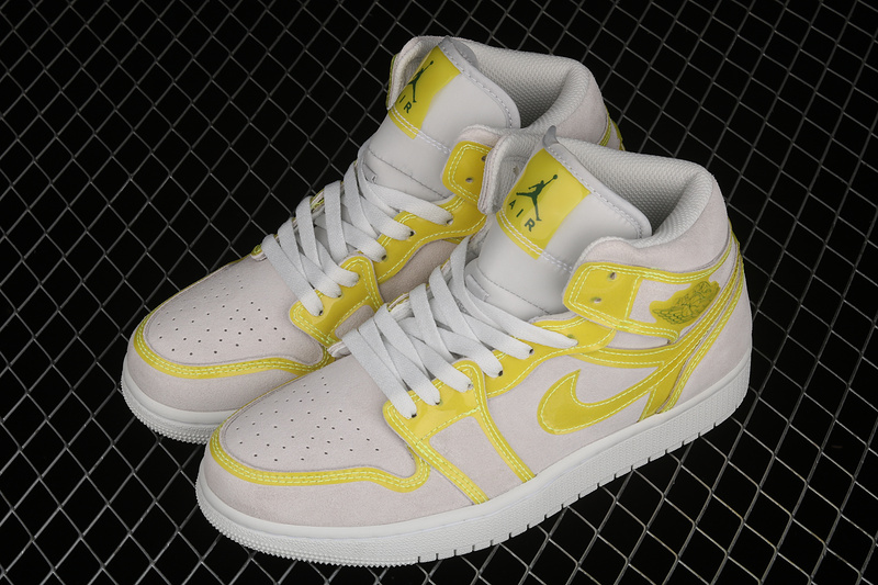 Air Jordan 1 Mid Lx Off White/Opti Yellow/White 7