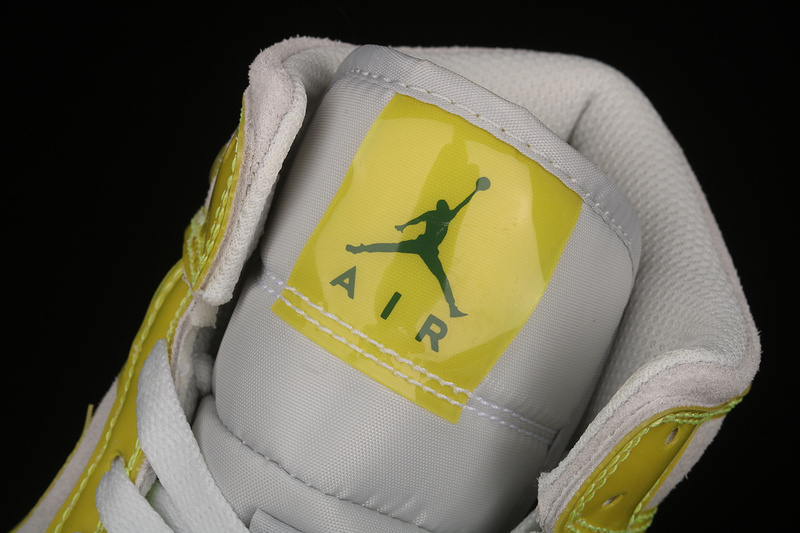 Air Jordan 1 Mid Lx Off White/Opti Yellow/White 27