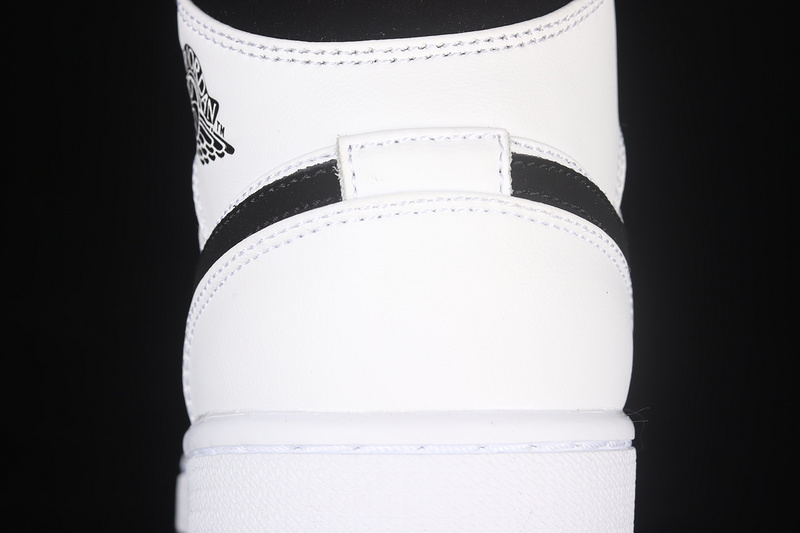 Air Jordan 1 Mid Diamond Shorts Black/White/White 33