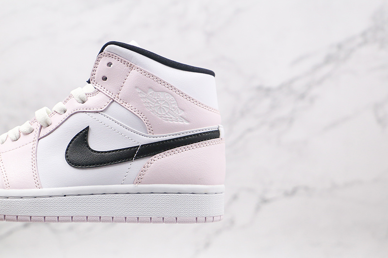 Air Jordan 1 Mid Barely Rose Barely Rose/White/Black 19