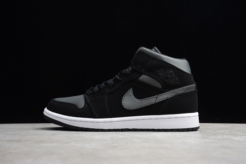 Gz Air Jordan 1 Mid Nylon Black/Anthracite-White 29