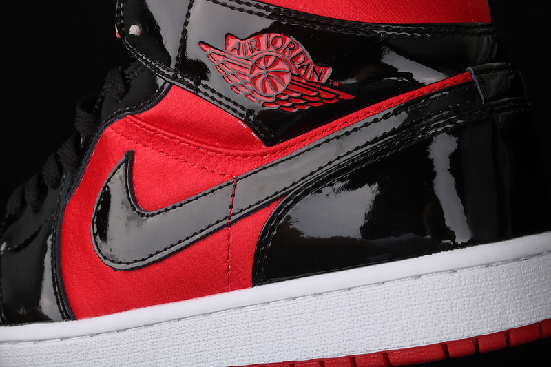 Air Jordan 1 Mid Hot Punch Black/Red/White 9