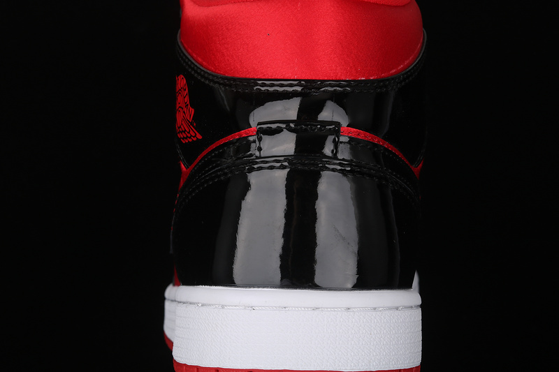 Air Jordan 1 Mid Hot Punch Black/Red/White 29