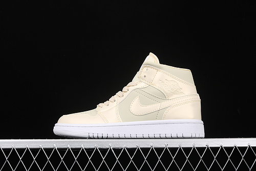 Air Jordan 1 Mid Lemon Yellow/White 11