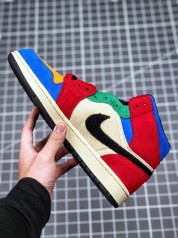 Facetasm X Air Jordan 1 Mid Multi-Color 3