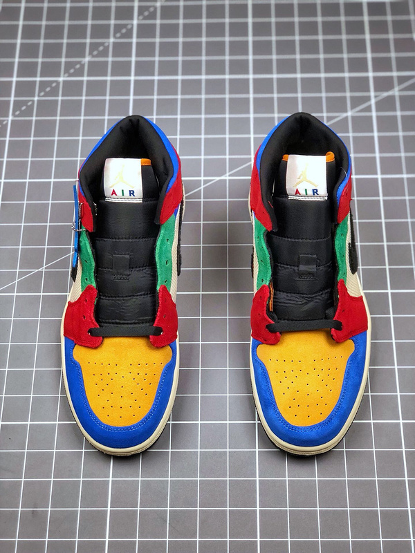 Facetasm X Air Jordan 1 Mid Multi-Color 5