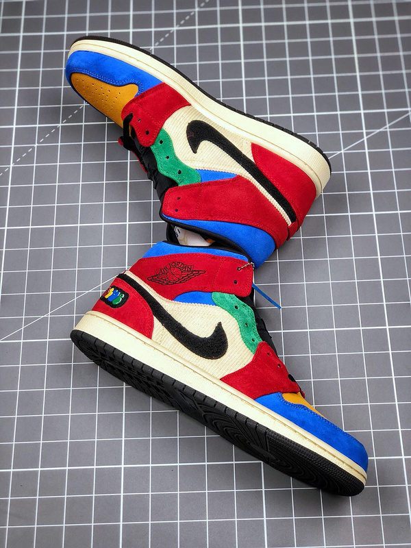 Facetasm X Air Jordan 1 Mid Multi-Color 13