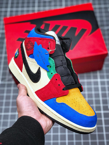 Facetasm X Air Jordan 1 Mid Multi-Color 19