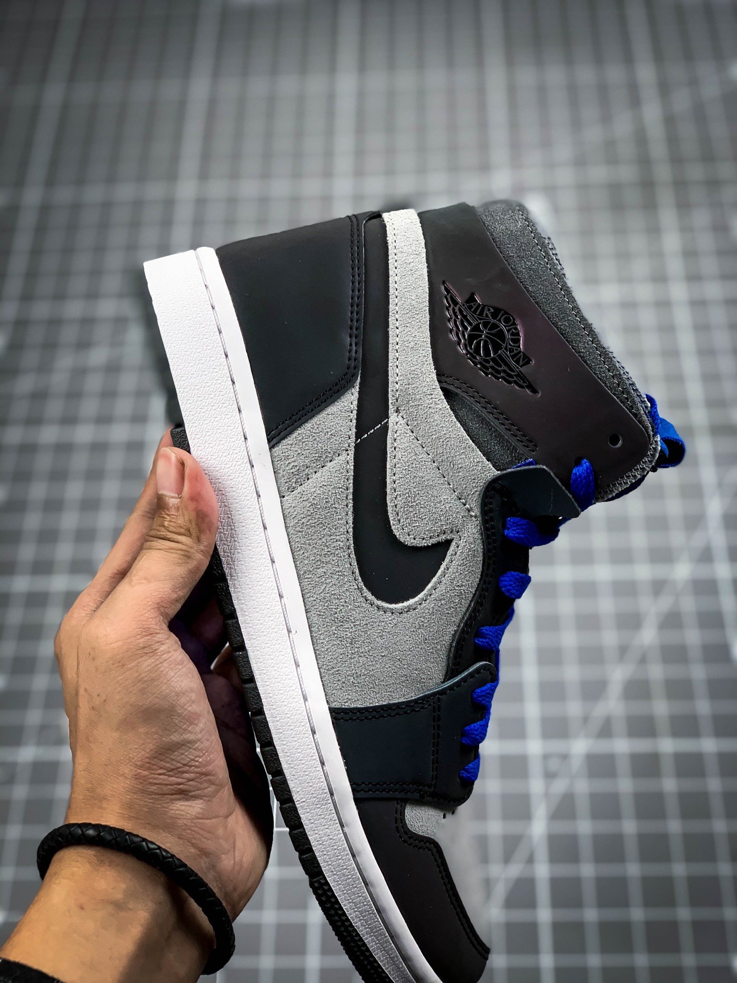 League Of Legends X Air Jordan 1 Zoom Comfort Black/Grey/Blue 7