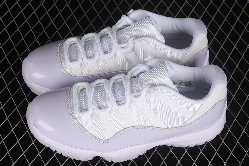 Air Jordan 11 Retro Low White/Pure Violet/White 5