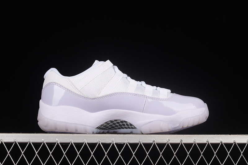 Air Jordan 11 Retro Low White/Pure Violet/White 15