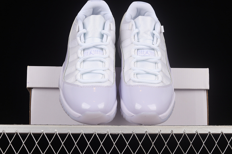 Air Jordan 11 Retro Low White/Pure Violet/White 21