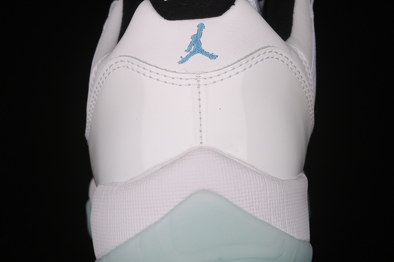 Air Jordan 11 Low White/White-Black-Legend Blue 11